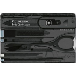 Multifunktionswerkzeug Victorinox SwissCard Classic - Schwarz
