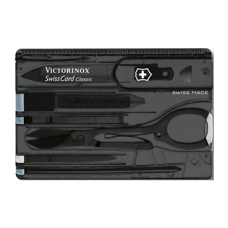 Multifunktionswerkzeug Victorinox SwissCard Classic - Schwarz