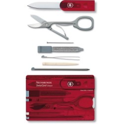 Multifunktionswerkzeug Victorinox SwissCard Classic - Rot