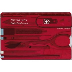 Multifunktionswerkzeug Victorinox SwissCard Classic - Rot