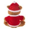 Teddybär mit Weihnachtsmann-Kleidung - Santi - Braun