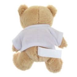 Teddybär mit T-Shirt - Nicky Honey Junior - Hellbraun