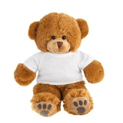 Teddybär mit T-Shirt - Denis - Braun