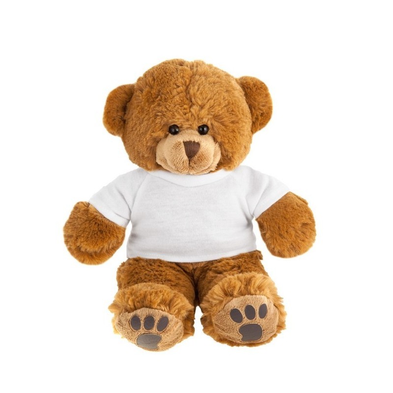 Teddybär mit T-Shirt - Denis - Braun