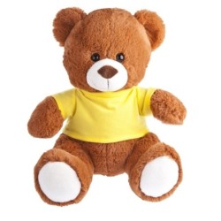 Teddybär mit T-Shirt - Josh Brown - Braun