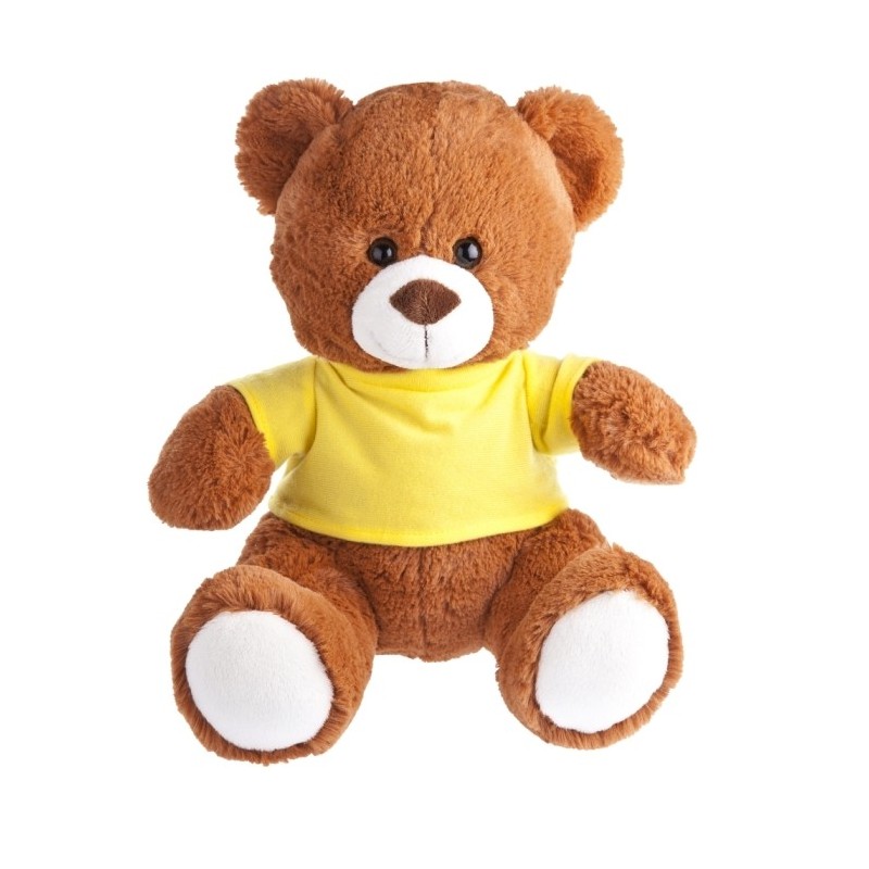 Teddybär mit T-Shirt - Josh Brown - Braun
