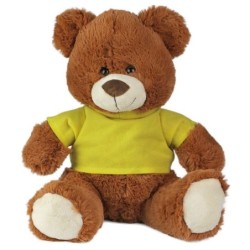 Teddybär mit T-Shirt - Josh Brown - Braun