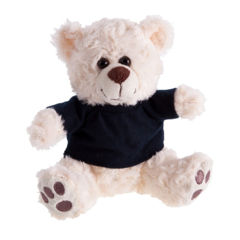 Teddybär mit T-Shirt - Caesar - Beige