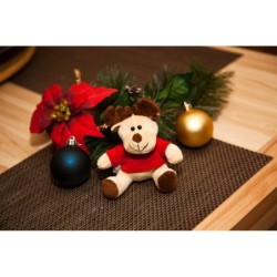 Rentier mit T-Shirt - Comet Red - Hellbraun