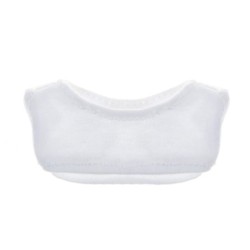 Kuh mit T-Shirt, Schlüsselanhänger - Bessie - Weiß