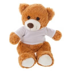Teddybär mit T-Shirt - Malcolm - Braun