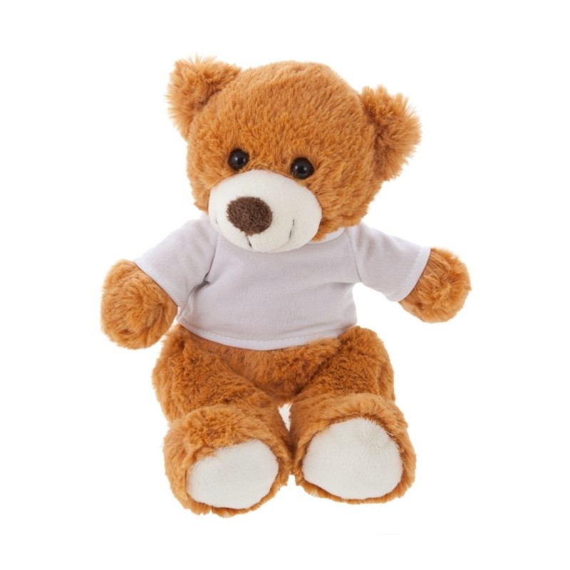 Teddybär mit T-Shirt - Malcolm - Braun
