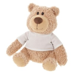 Teddybär mit T-Shirt - Clifford - Beige