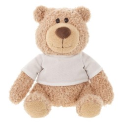 Teddybär mit T-Shirt - Clifford - Beige