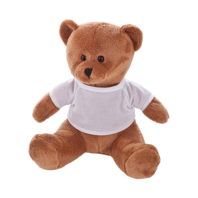 Teddybär mit T-Shirt - Forrest Brown - Braun