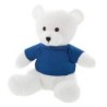 Teddybär mit T-Shirt - Forrest White - Weiß