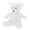 Teddybär mit T-Shirt - Forrest White - Weiß
