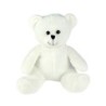 Teddybär mit T-Shirt - Forrest White - Weiß