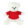 Teddybär mit T-Shirt - Forrest White - Weiß