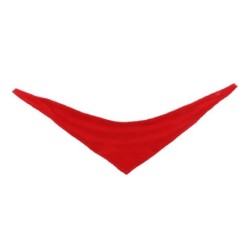 Hund Husky mit rotem Halstuch - Trooper - Grau