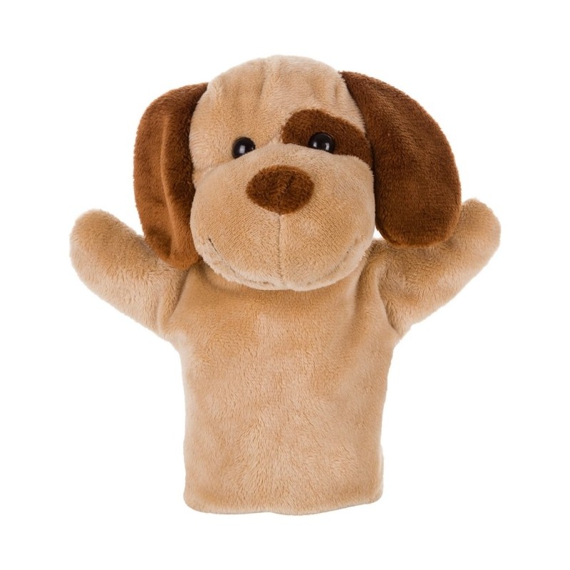 Handpuppe Hund - Obie - Hellbraun