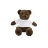 Teddybär mit T-Shirt - Siddy Brown - Braun