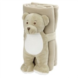 Teddybär mit einer Decke - Phil - Beige