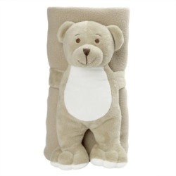 Teddybär mit einer Decke - Phil - Beige