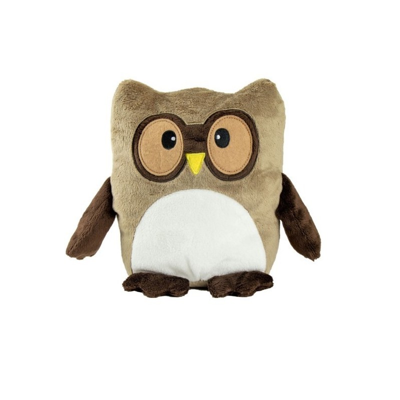 Eulen-Kissen| Professowl - Hellbraun