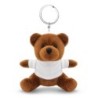 Teddybär aus Plüsch, Schlüsselanhänger | Telmo - Braun