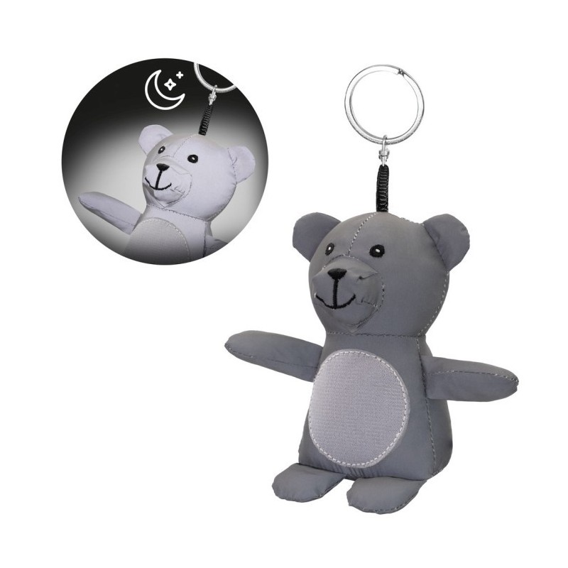Teddybär, Schlüsselanhänger | Tanay - Grau