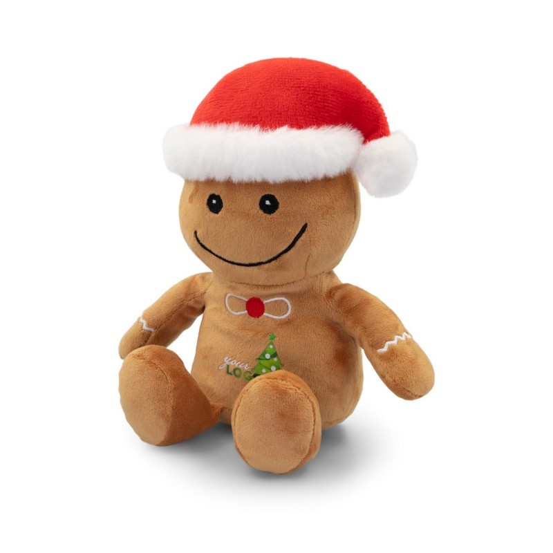 Plüschlebkuchenmann | Pebbles - Braun