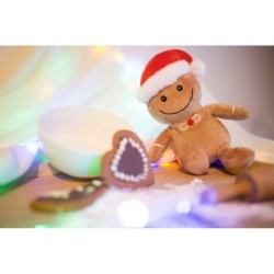 Plüschlebkuchenmann | Pebbles - Braun