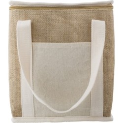 Kühltasche aus Jute - Braun