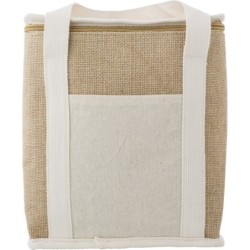 Kühltasche aus Jute - Braun