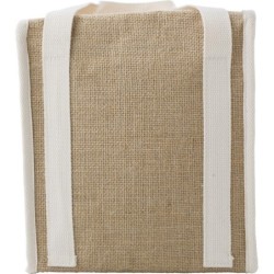 Kühltasche aus Jute - Braun