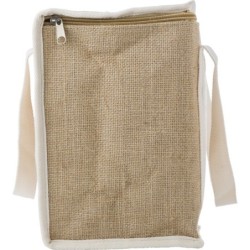 Kühltasche aus Jute - Braun