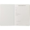 Notizbuch ca. B6 mit Stift - Braun