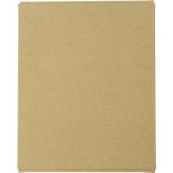 Notizbuch ca. B6 mit Stift - Braun