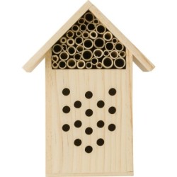 Insektenhaus aus Holz - Braun