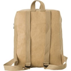 Papier-Rucksack, laminiert - Braun