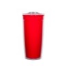 Reisebecher 600 ml - Rot