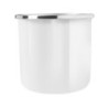 Emaillierter Becher 360 ml - Weiß