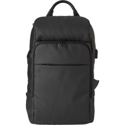 Laptop Rucksack 15" - Schwarz