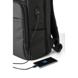 Laptop Rucksack 15" - Schwarz