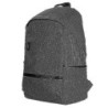 B'RIGHT Rucksack mit Fach für Laptop 15,6", aus RPET - Grau
