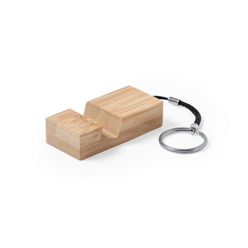 Schlüsselanhänger, Handyhalter - Braun