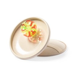 Strandspiel aus Weizenstroh - Beige