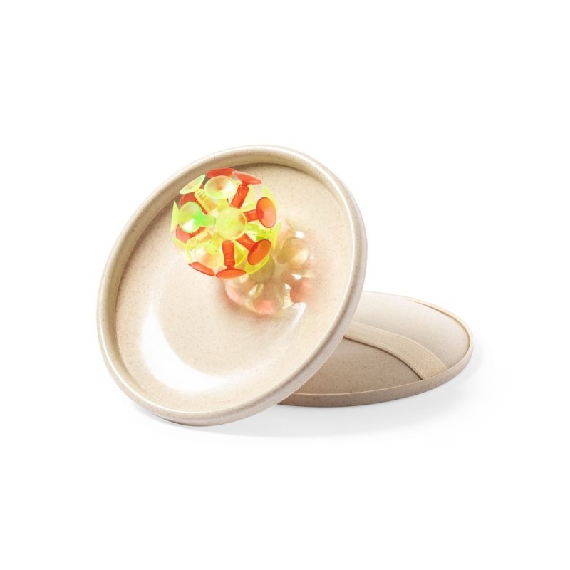 Strandspiel aus Weizenstroh - Beige