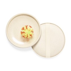 Strandspiel aus Weizenstroh - Beige